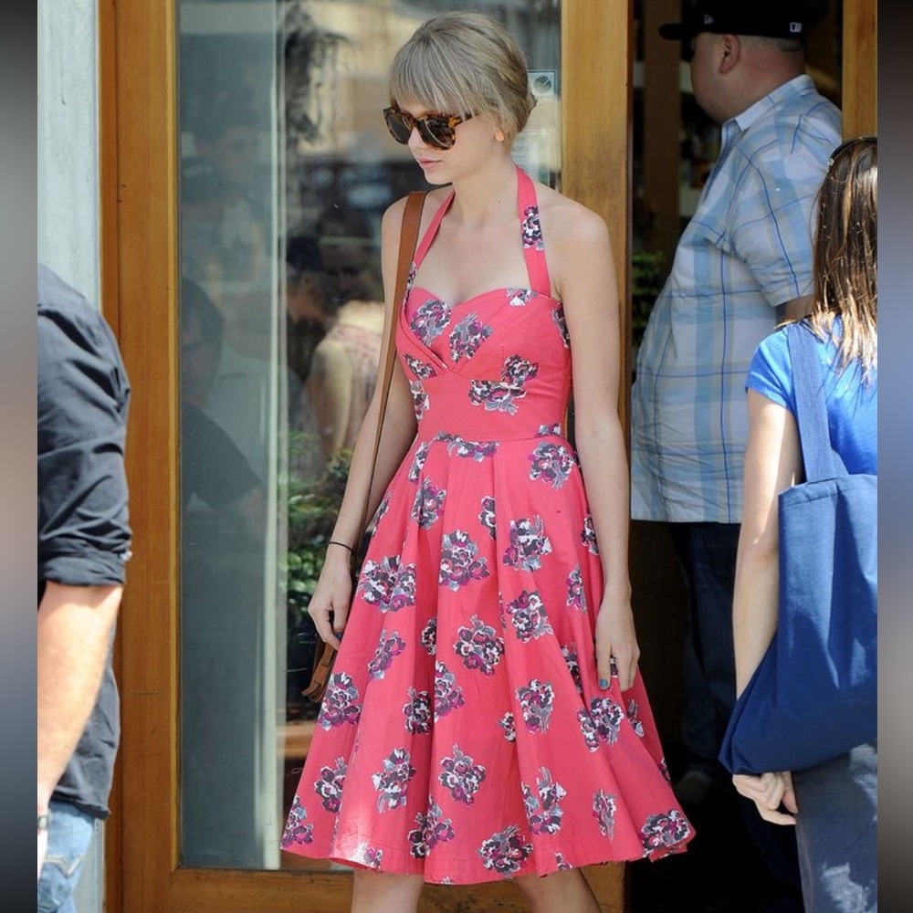 Girls of Savoy Floral Midi Dress
